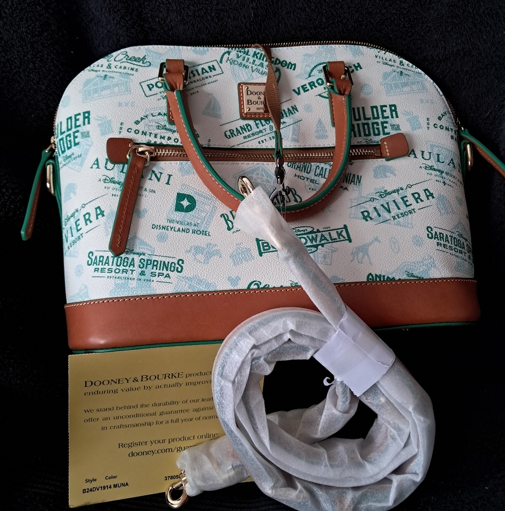 Dooney & Bourke Disney Vacation Club Satchel - Picture 5 of 6